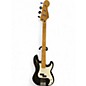 Used Fender Player Precision Bass Black Electric Bass Guitar thumbnail