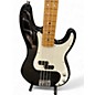 Used Fender Player Precision Bass Black Electric Bass Guitar