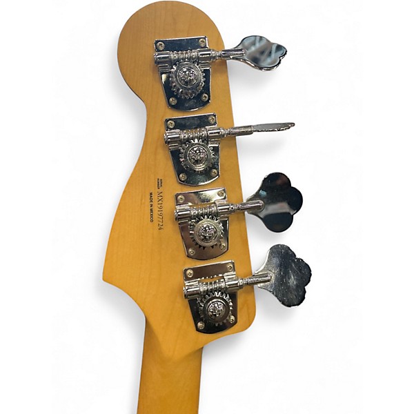 Used Fender Player Precision Bass Black Electric Bass Guitar