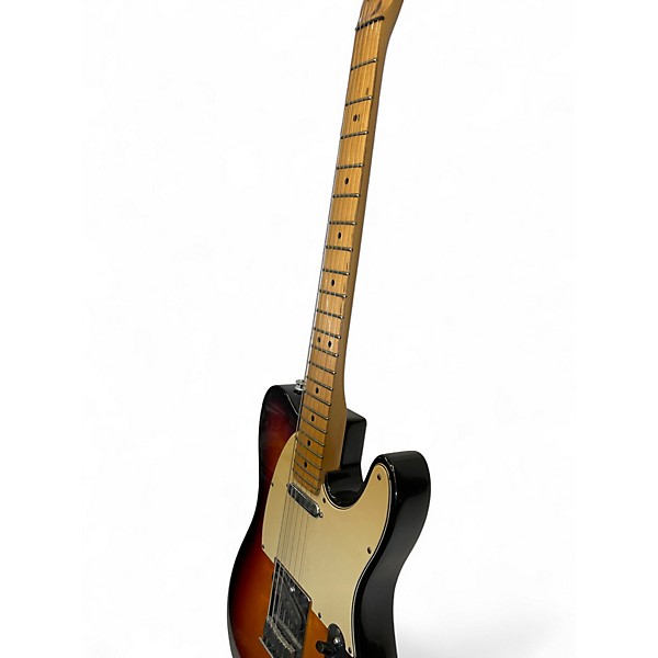 Vintage 1999 Fender American Standard Telecaster 3 Tone Sunburst Solid Body Electric Guitar