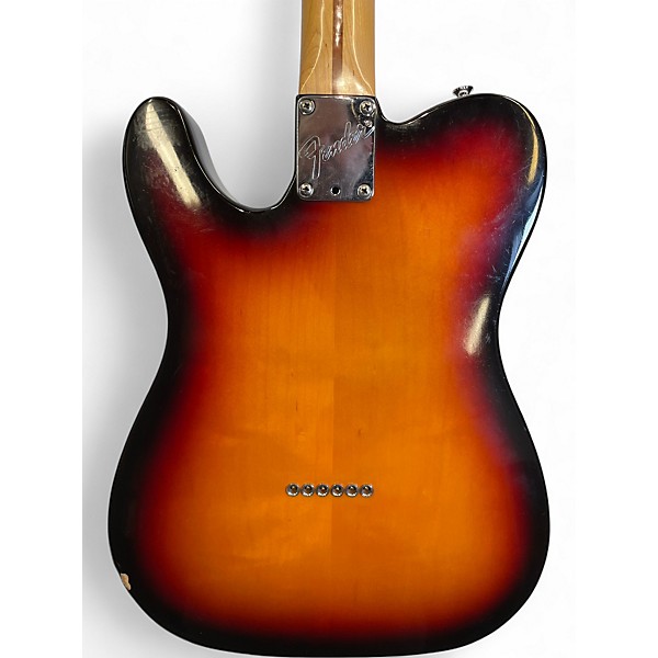 Vintage 1999 Fender American Standard Telecaster 3 Tone Sunburst Solid Body Electric Guitar