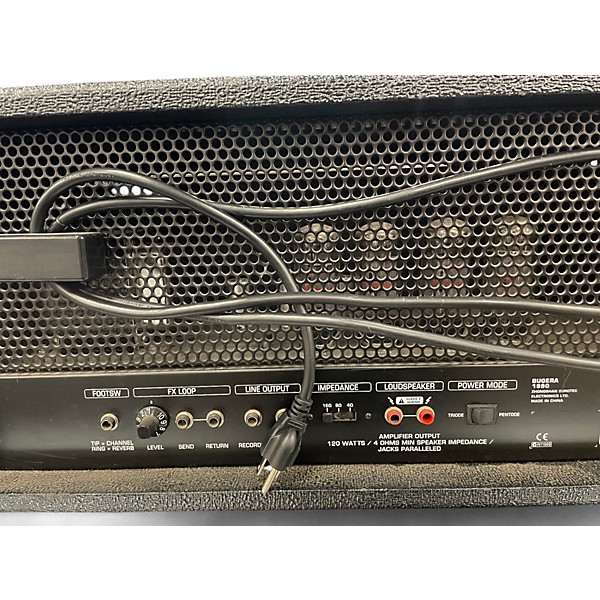 Used Bugera 1990 120W Tube Guitar Amp Head