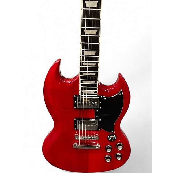 Used Harley Benton SG Red Solid Body Electric Guitar