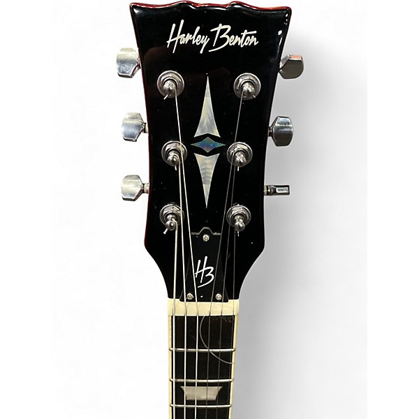 Used Harley Benton SG Red Solid Body Electric Guitar