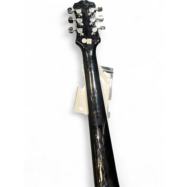 Used Epiphone Les Paul 100 Bolt On Black and White Solid Body Electric Guitar