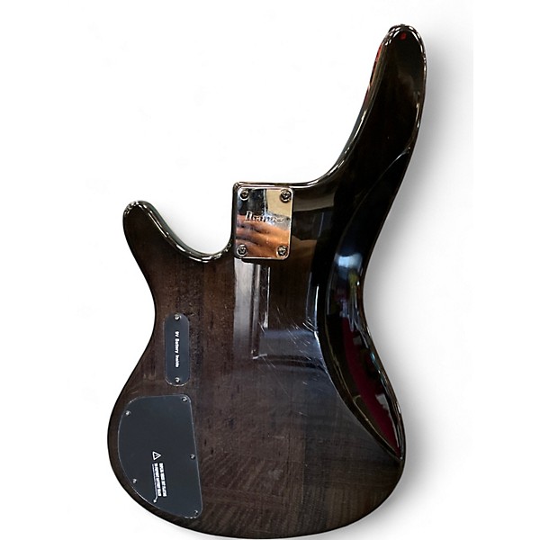 Used Ibanez SRX500 TRANS BLACK Electric Bass Guitar