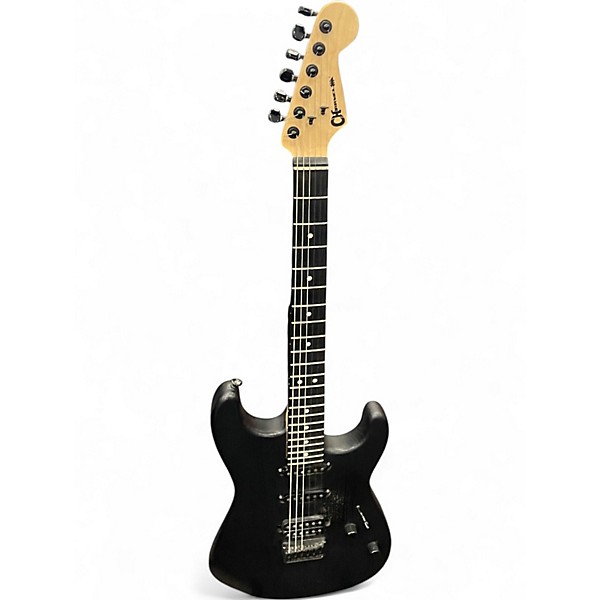 Used Charvel San Dimas Style 1 HSS Black Solid Body Electric Guitar