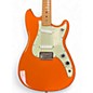 Used Fender Duo Sonic Capri Orange Solid Body Electric Guitar