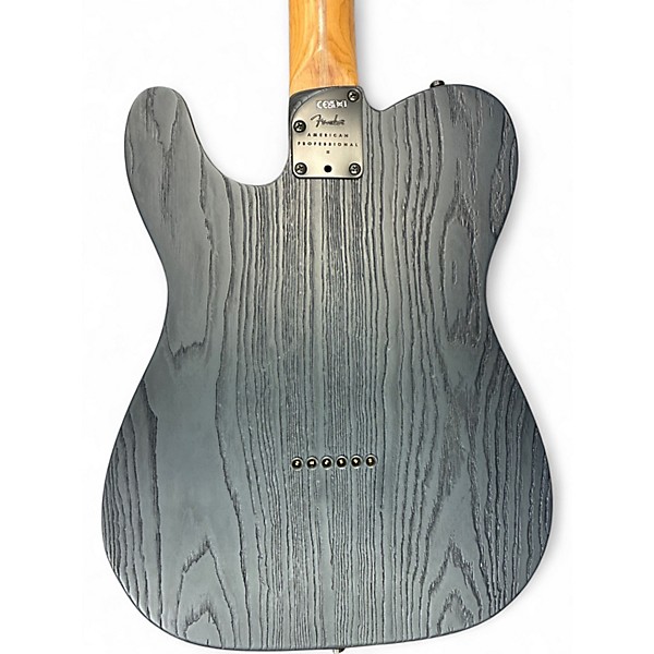 Used Fender American Professional II Telecaster HH guitar smoke Solid Body Electric Guitar
