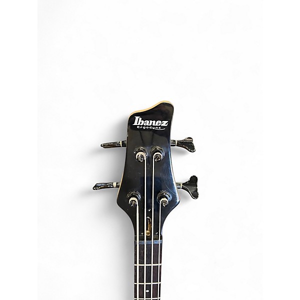 Used Ibanez ERGODYNE BLACK Electric Bass Guitar
