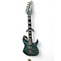 Used Ibanez RGT1220PBK Cosmic Blue Low Gloss Solid Body Electric Guitar
