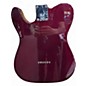 Used Fender Telecaster  Maroon Solid Body Electric Guitar