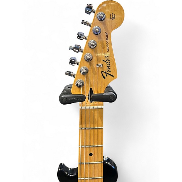 Used Fender LTD STANDARD STRAT MIM Blue Solid Body Electric Guitar