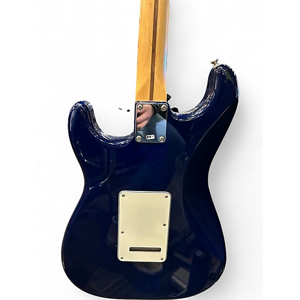 Used Fender LTD STANDARD STRAT MIM Blue Solid Body Electric Guitar