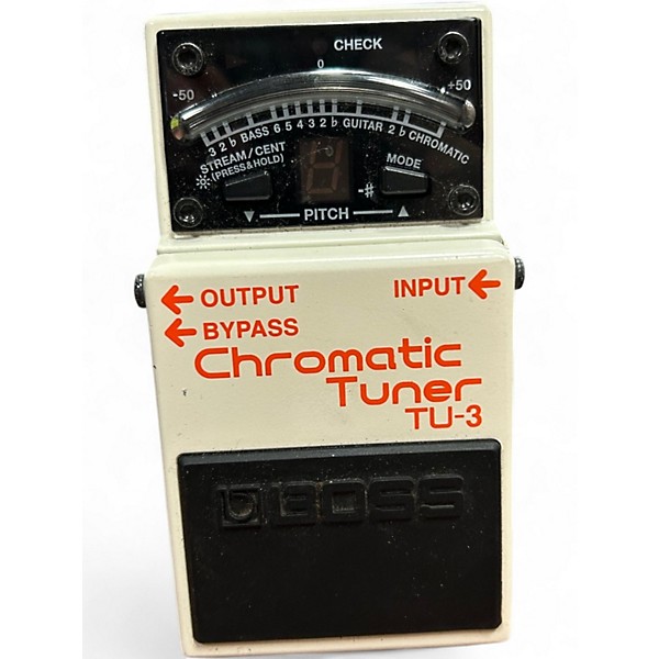 Used BOSS TU3 Tuner Pedal