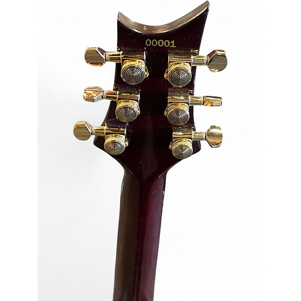 Used Pelli SINGLE CUTAWAY GUITAR Trans Orange Solid Body Electric Guitar