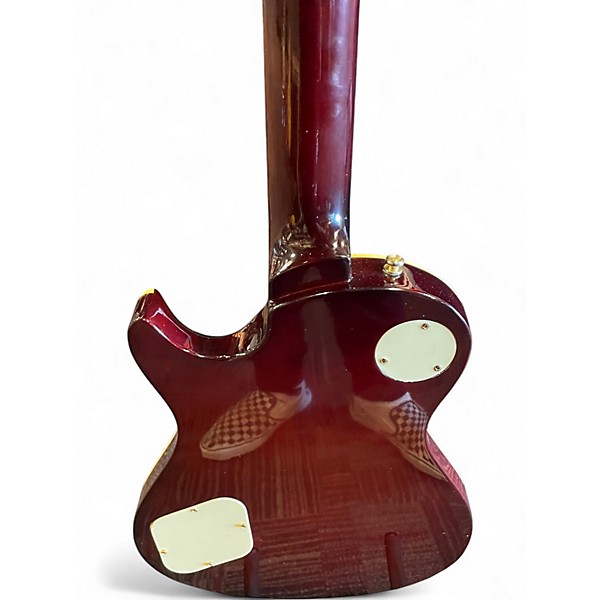 Used Pelli SINGLE CUTAWAY GUITAR Trans Orange Solid Body Electric Guitar