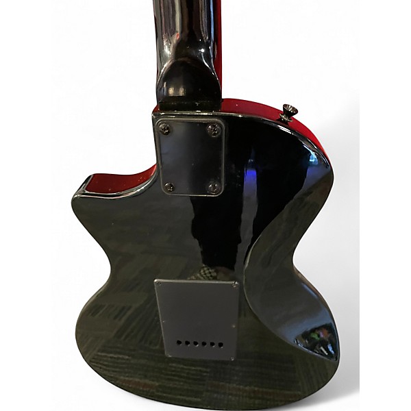 Used Esteban MIDNIGHT LEGACY Black Solid Body Electric Guitar