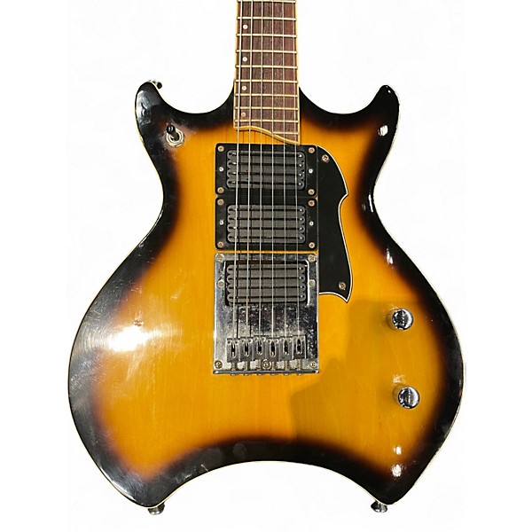 Used ZZ Ryder MP3 2 Color Sunburst Solid Body Electric Guitar