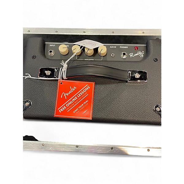 Used Fender Rumble 15 15W 1X8 Bass Combo Amp