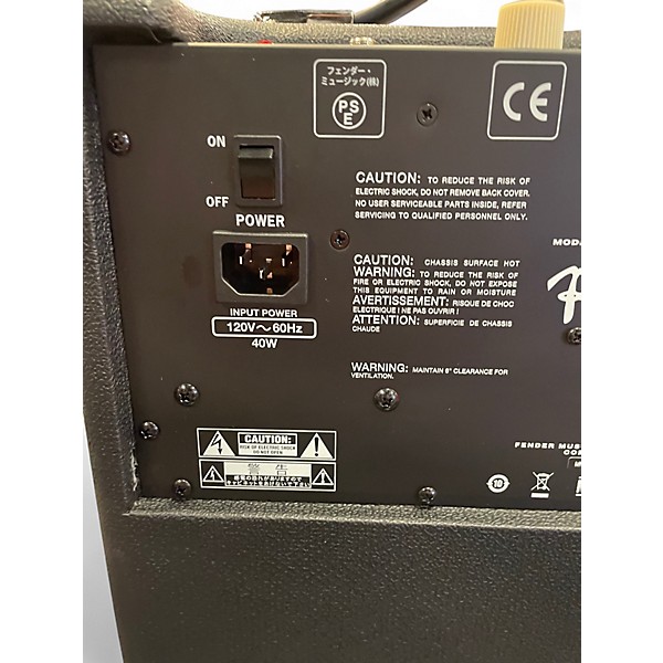 Used Fender Rumble 15 15W 1X8 Bass Combo Amp