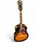 Used Epiphone J200 12 String sunburst 12 String Acoustic Electric Guitar thumbnail