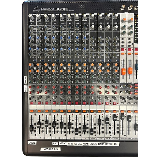 Used Behringer Xenyx XL2400 Unpowered Mixer