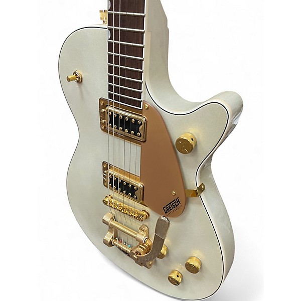 Used Gretsch Guitars G5237TG CHAMPAGNE WHITE Solid Body Electric Guitar