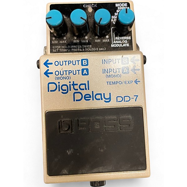 Used BOSS DD7 Digital Delay Effect Pedal