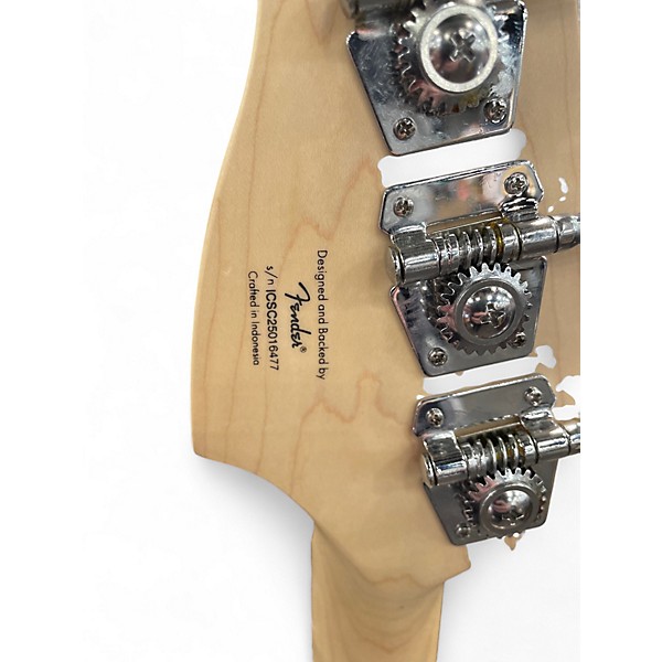 Used 2025 Squier Affinity Precision Bass Olympic White Electric Bass Guitar