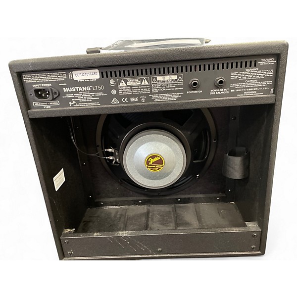 Used Fender Mustang LT50 50W 1x12 Guitar Combo Amp