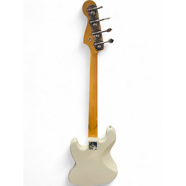Used Fender 60th Anniversary Jazz Bass Arctic Pearl Electric Bass Guitar