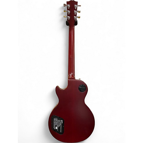 Used Gibson les paul trad pro V Burgundy Solid Body Electric Guitar