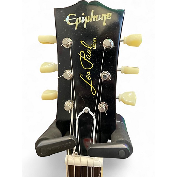 Used Epiphone inspired by gibson custom 59 les paul Tobacco Sunburst Solid Body Electric Guitar