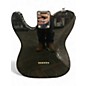 Used Squier Telecaster Custom Black Solid Body Electric Guitar