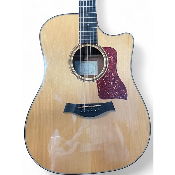 Used Taylor 510CE Natural Acoustic Electric Guitar