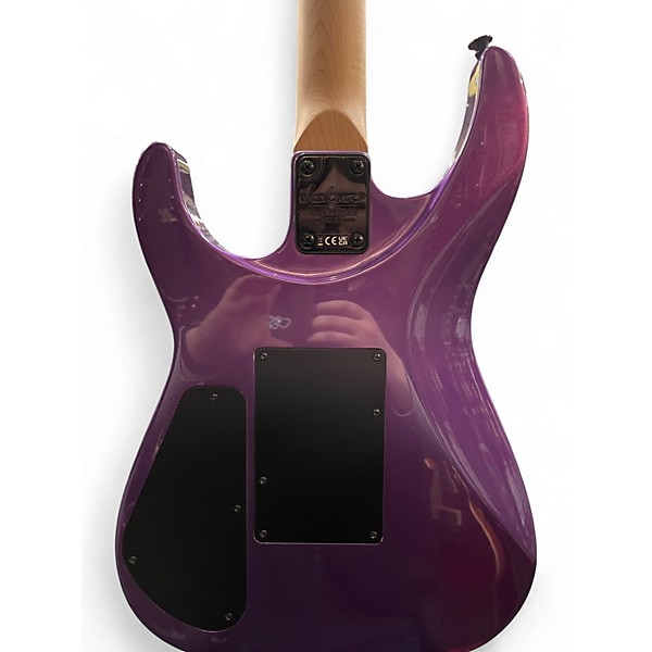 Used Jackson JS32 Dinky Purple Solid Body Electric Guitar