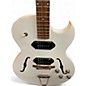 Used Epiphone George Thorogood Signature White Fang ES125 White Hollow Body Electric Guitar