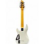 Used Schecter Guitar Research Demon 7 String Vintage White Solid Body Electric Guitar