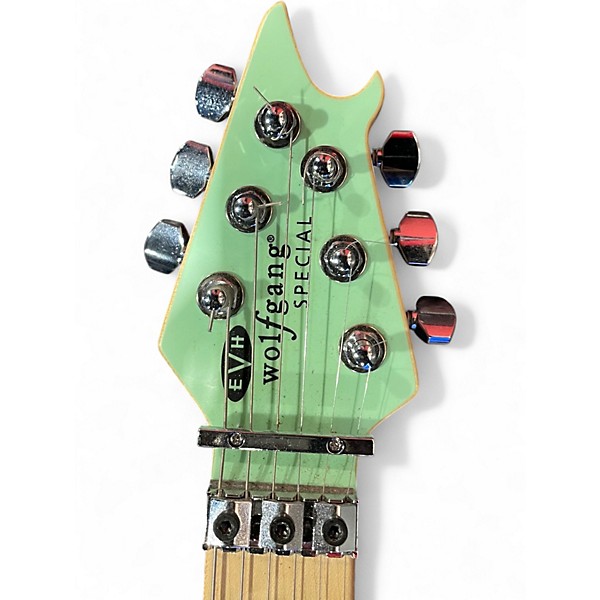 Used EVH Wolfgang Special Surf Green Solid Body Electric Guitar