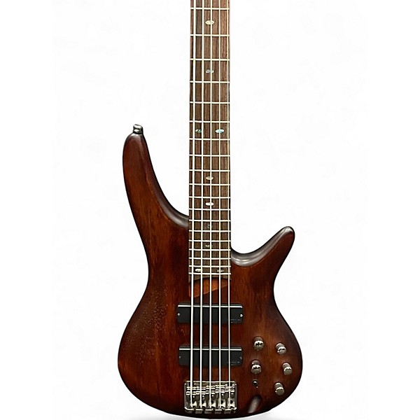 Used Ibanez SR505 5 String Mahogany Electric Bass Guitar