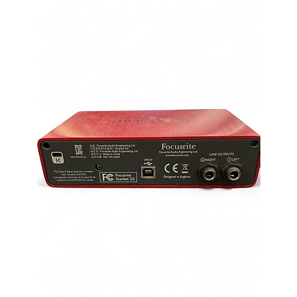 Used Focusrite Scarlett 2i2 Gen 3 Audio Interface