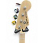 Used Squier STANDARD JAZZ BASS White Electric Bass Guitar