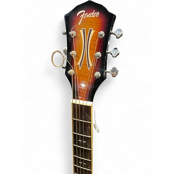 Used Fender T Bucket 300CE 2 Tone Sunburst Acoustic Electric Guitar