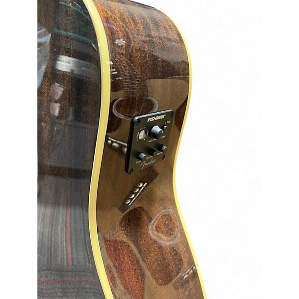 Used Fender T Bucket 300CE 2 Tone Sunburst Acoustic Electric Guitar