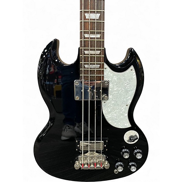 Used Epiphone SG Bass Black Electric Bass Guitar