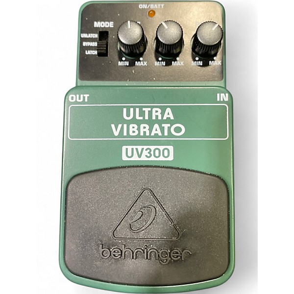 Used Behringer UV300 Ultra Vibrato Effect Pedal