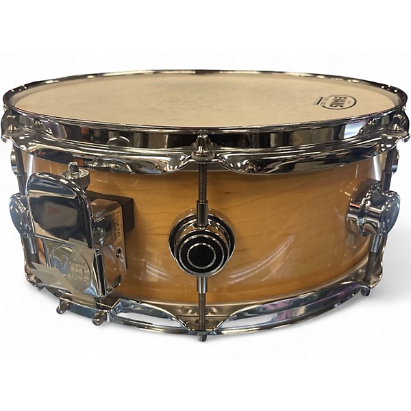 Used DW 5.5X14 Collector's Series Maple Snare Natural Drum