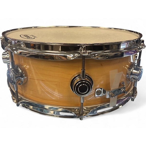 Used DW 5.5X14 Collector's Series Maple Snare Natural Drum