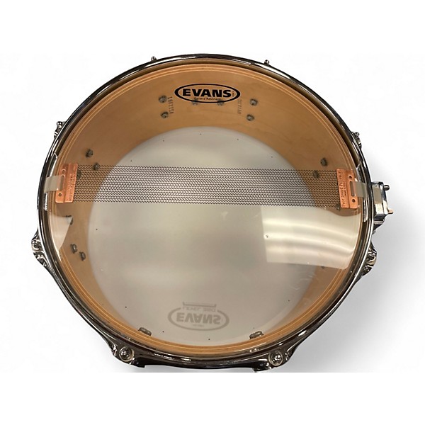 Used DW 5.5X14 Collector's Series Maple Snare Natural Drum